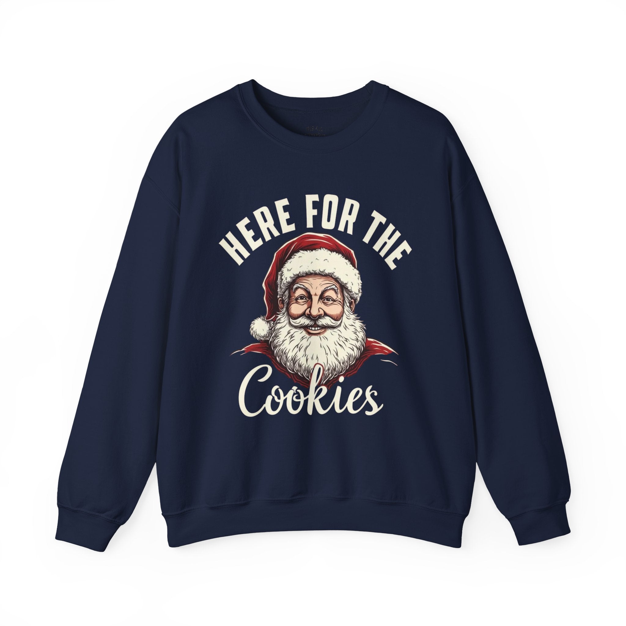 Santa Cookies Sweatshirt | Progress Over Perfection Unisex Crewneck