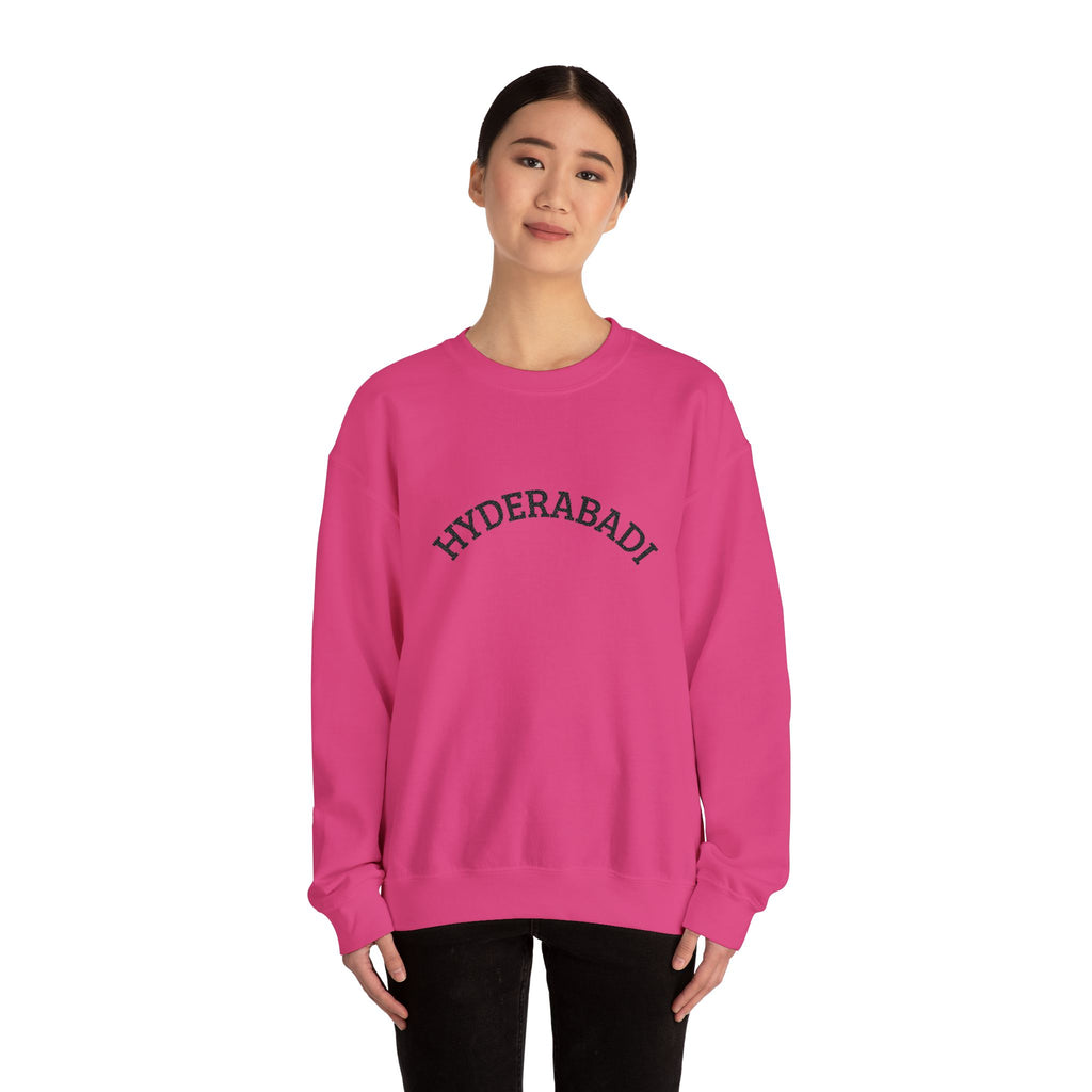 Hyderabadi Arch Logo Crewneck Sweatshirt