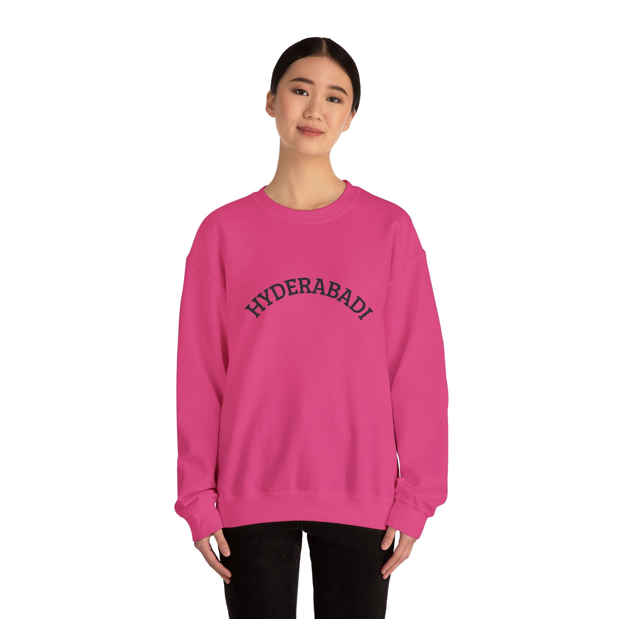 Hyderabadi Arch Logo Crewneck Sweatshirt