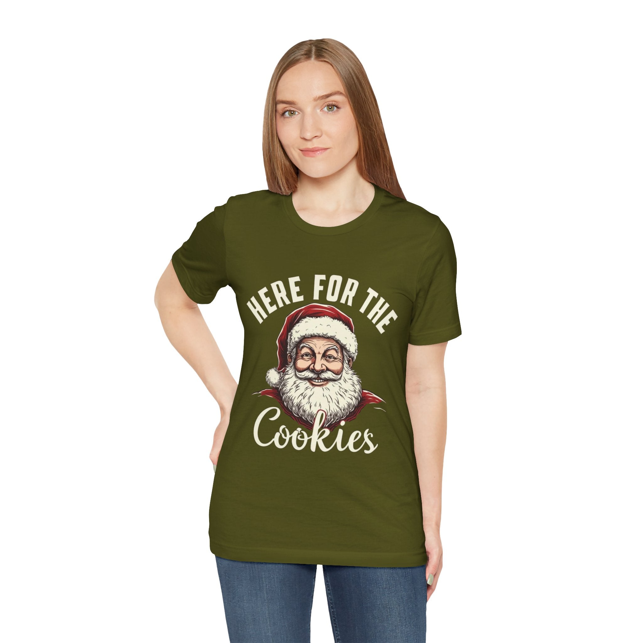 Santa Here for the Cookies Tee