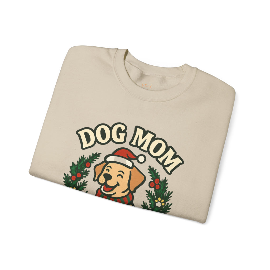 Dog Mom Sweatshirt — Merry Paw-mas Christmas Crewneck