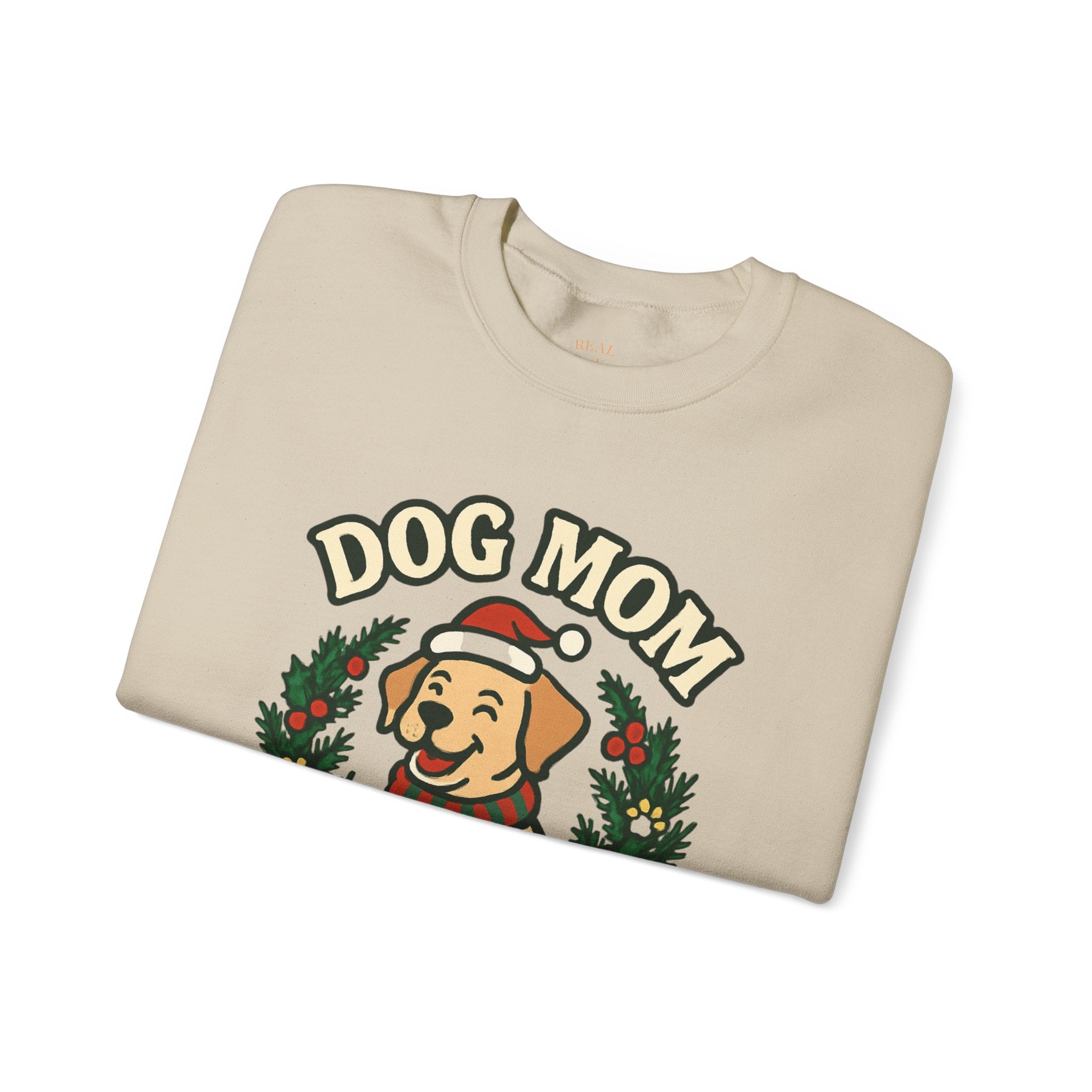 Dog Mom Sweatshirt — Merry Paw-mas Christmas Crewneck