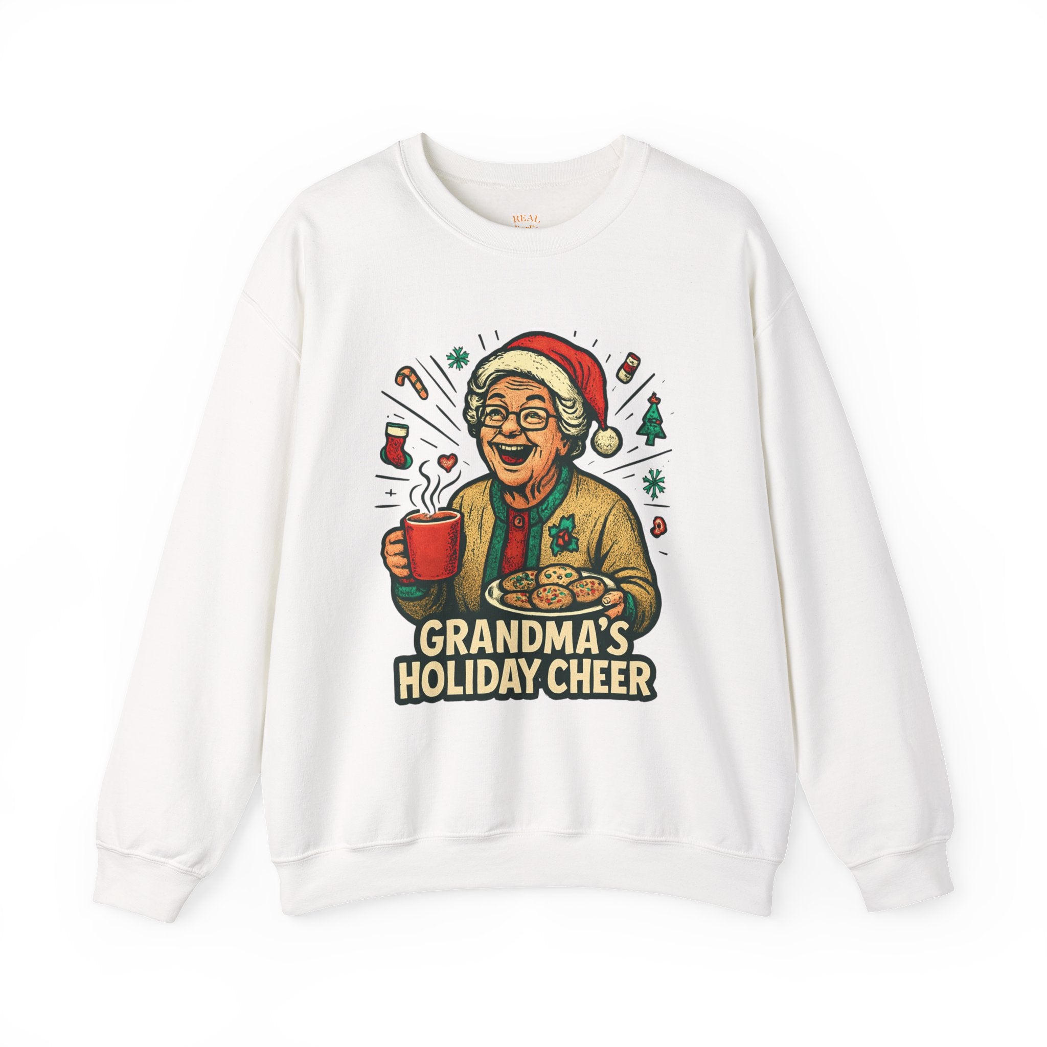 Grandma's Holiday Cheer Crewneck Sweatshirt