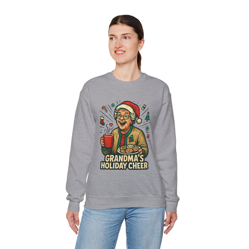 Grandma's Holiday Cheer Crewneck Sweatshirt