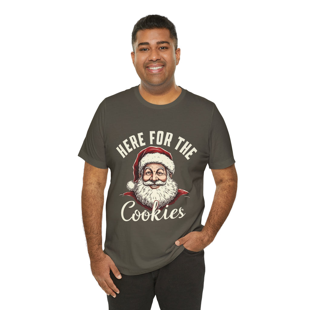 Santa Here for the Cookies Tee