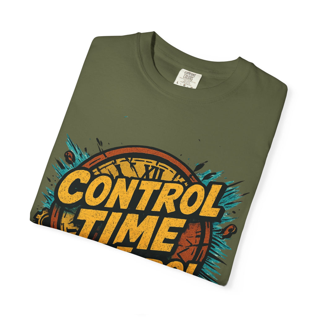 Control Time Control Life T-Shirt — Motivational Graphic Tee