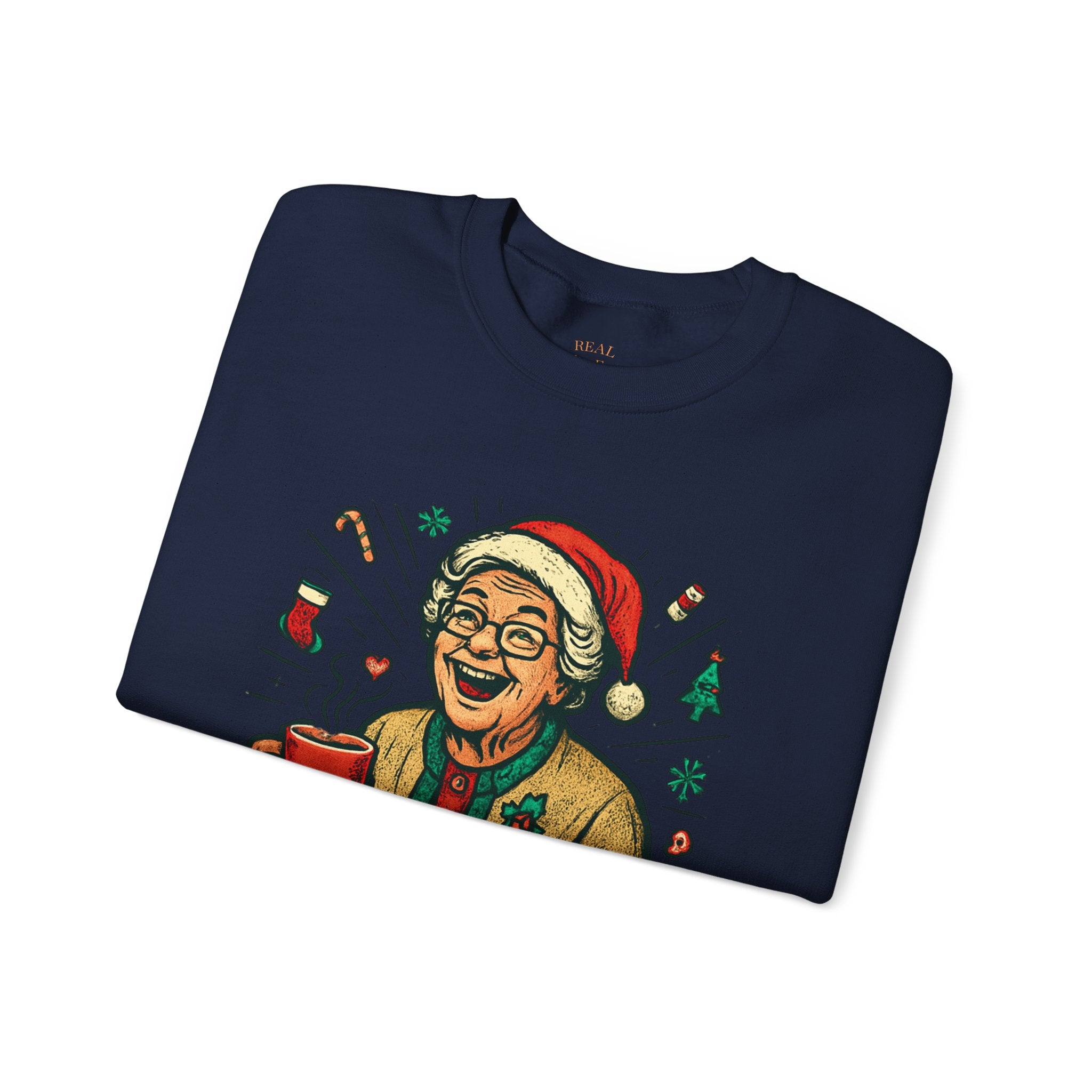 Grandma's Holiday Cheer Crewneck Sweatshirt