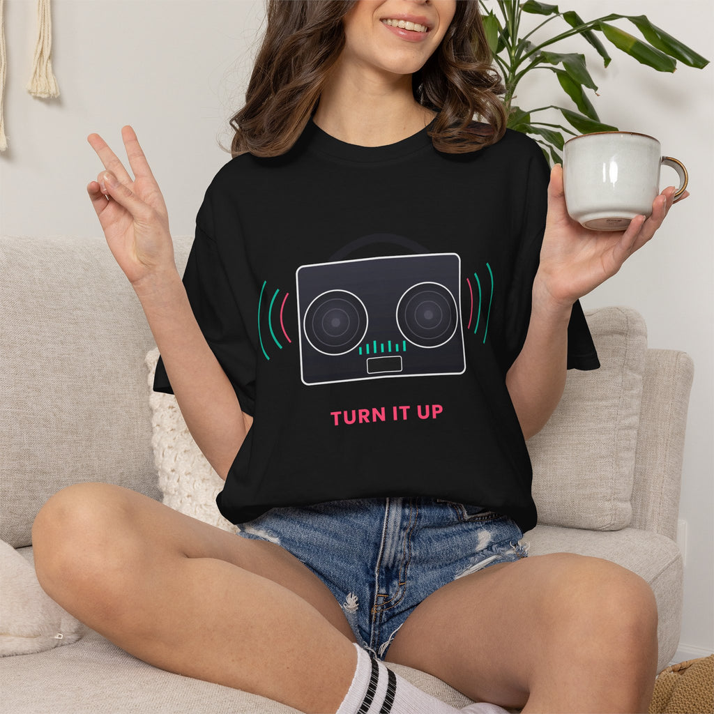 Boombox 'Turn It Up' T-Shirt