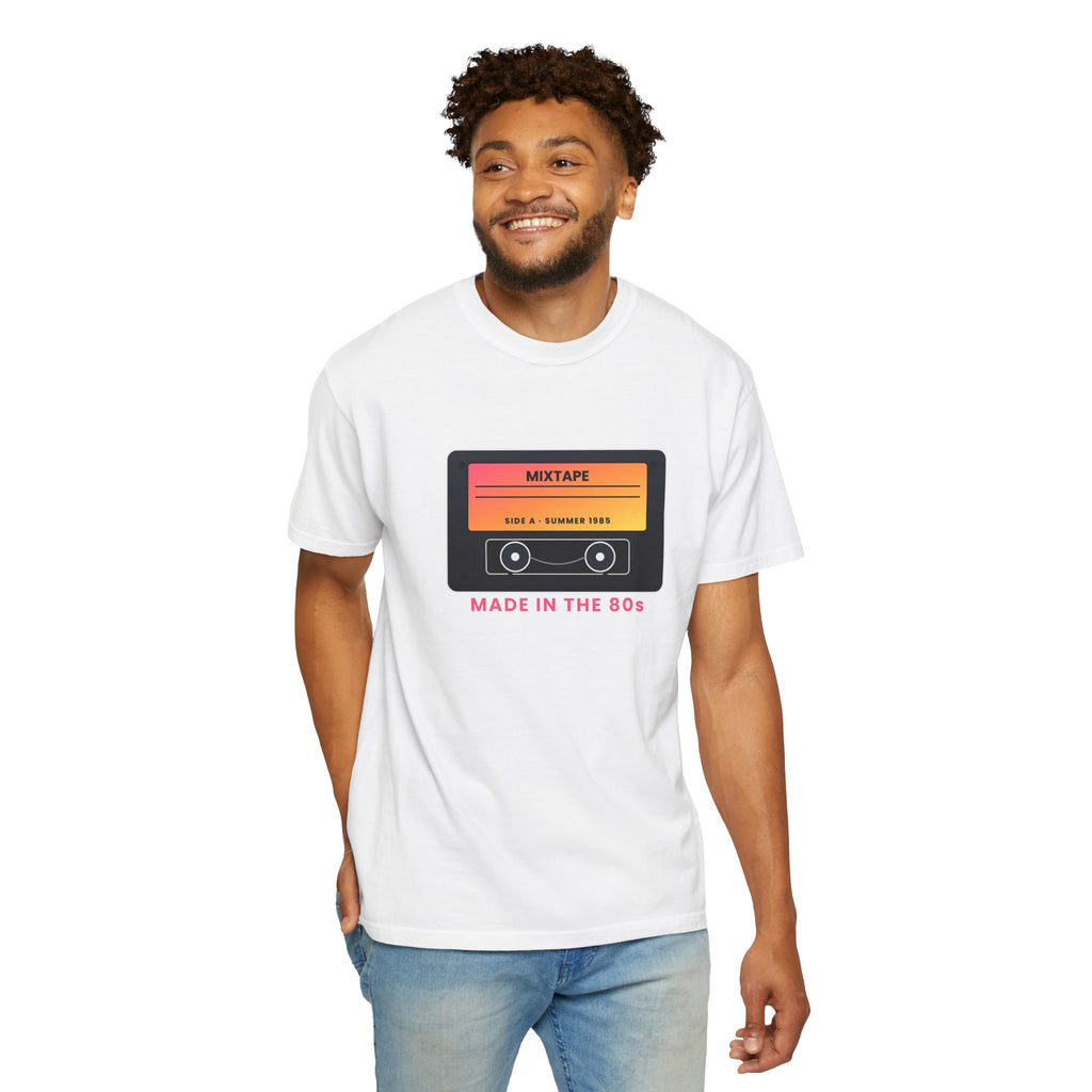 80s Mixtape T-Shirt — "Made in the 80s" Retro Cassette Tee