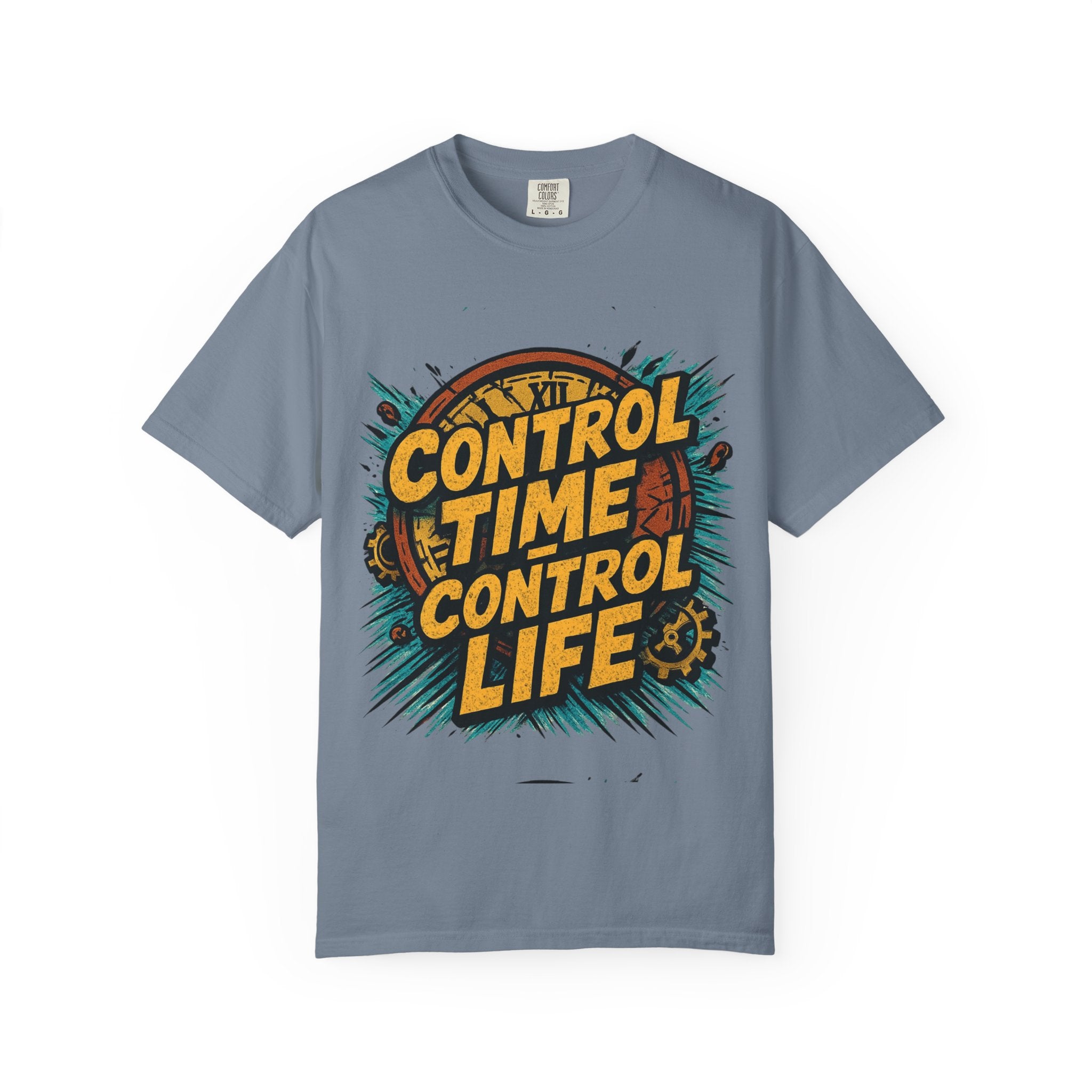 Control Time Control Life T-Shirt — Motivational Graphic Tee