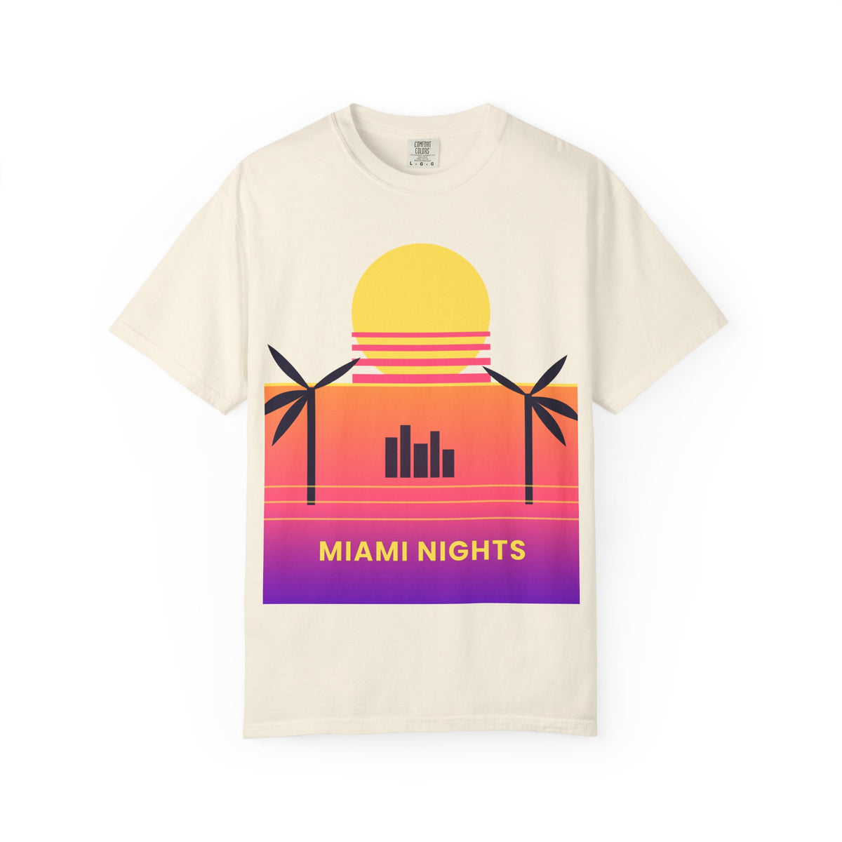 Miami Nights Sunset T-Shirt