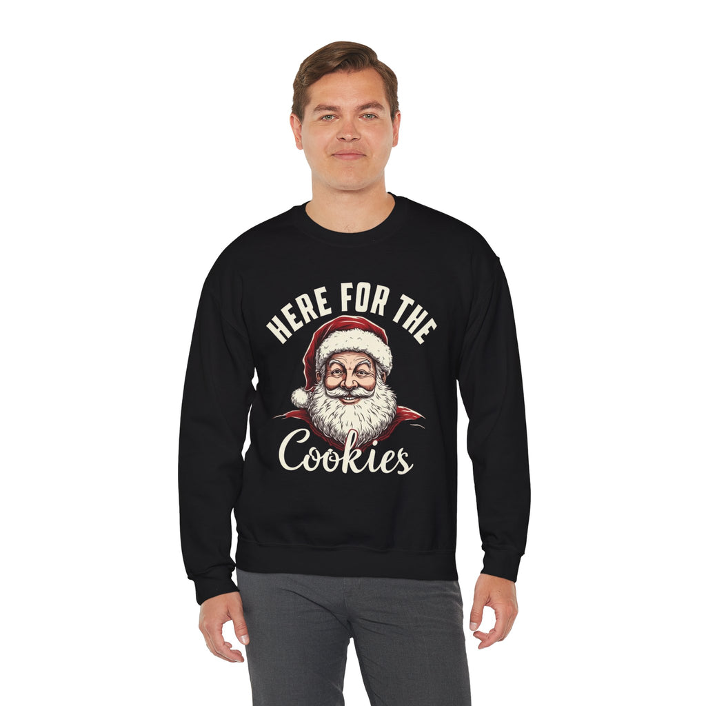Santa Cookies Sweatshirt | Progress Over Perfection Unisex Crewneck