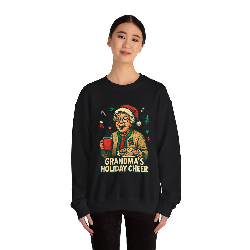 Grandma's Holiday Cheer Crewneck Sweatshirt