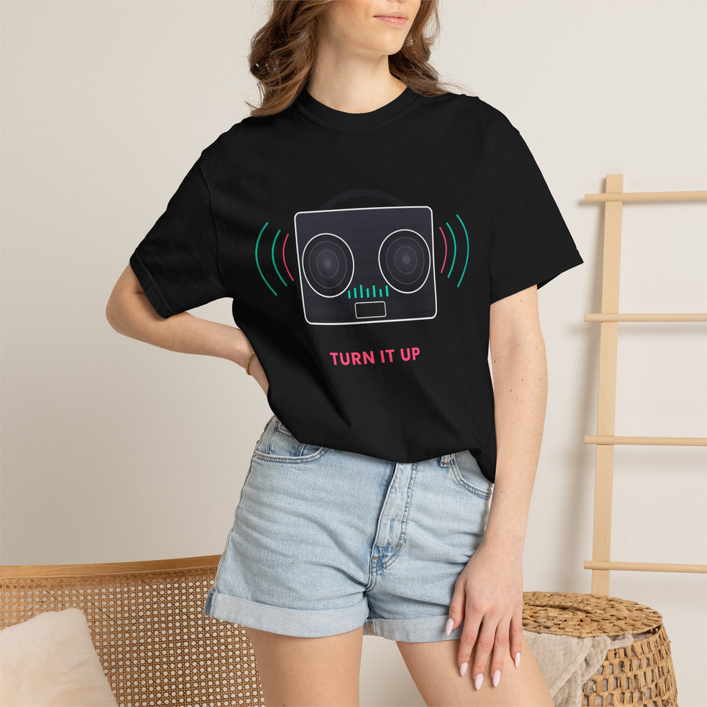 Boombox 'Turn It Up' T-Shirt