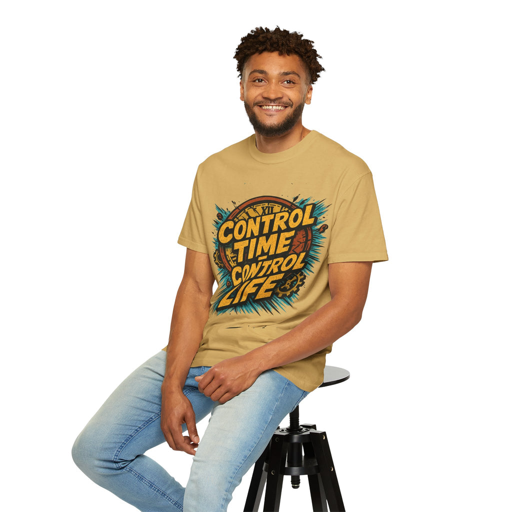 Control Time Control Life T-Shirt — Motivational Graphic Tee