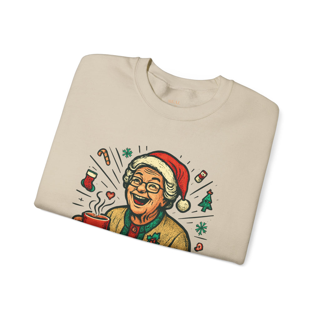 Grandma's Holiday Cheer Crewneck Sweatshirt