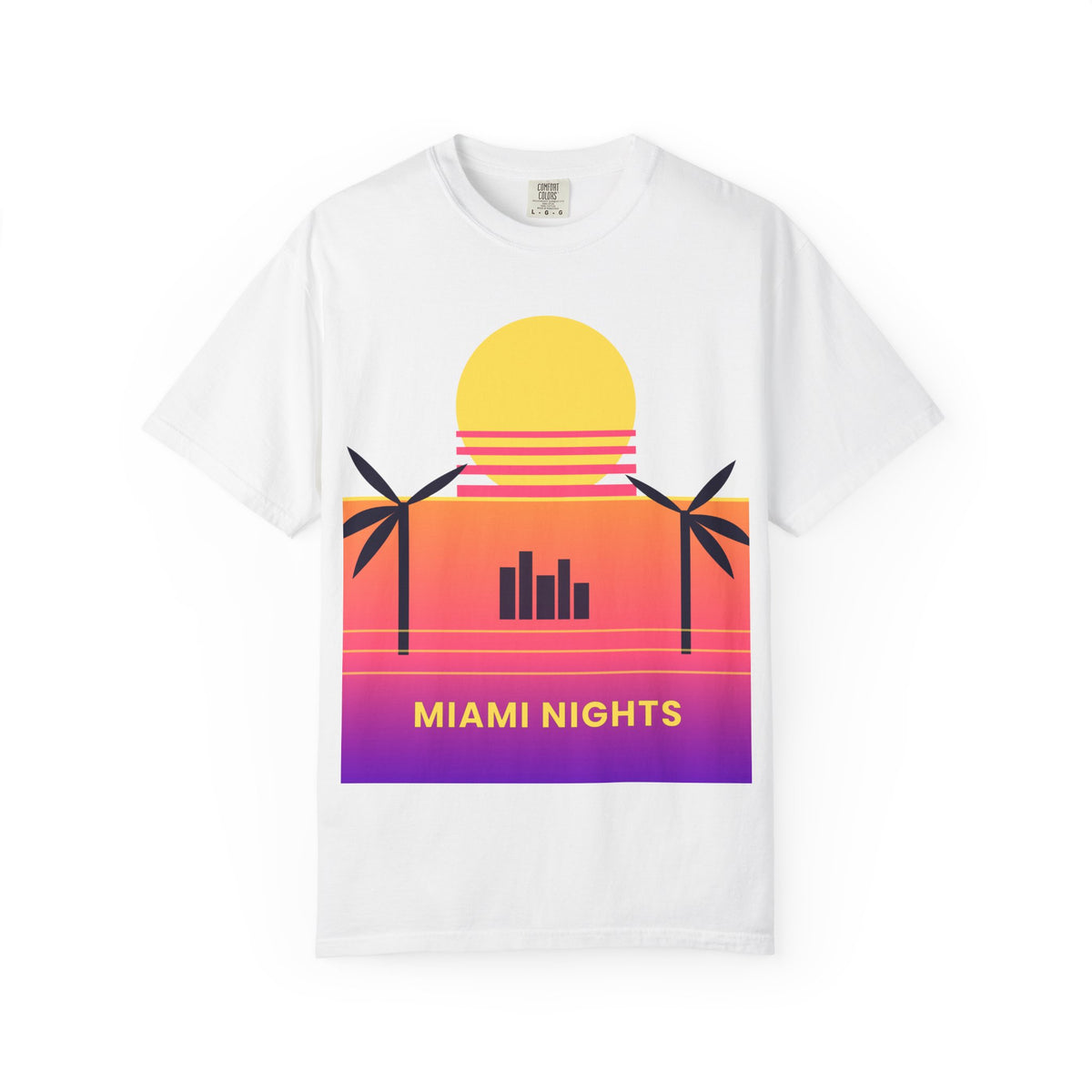 Miami Nights Sunset T-Shirt
