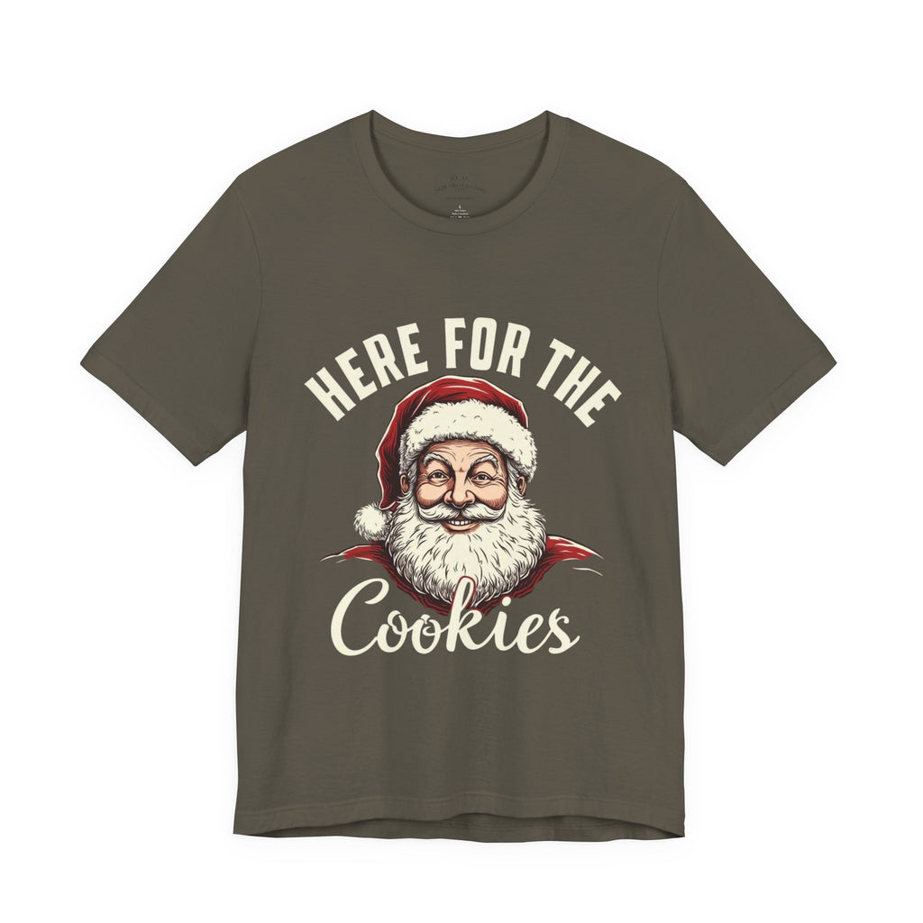 Santa Here for the Cookies Tee