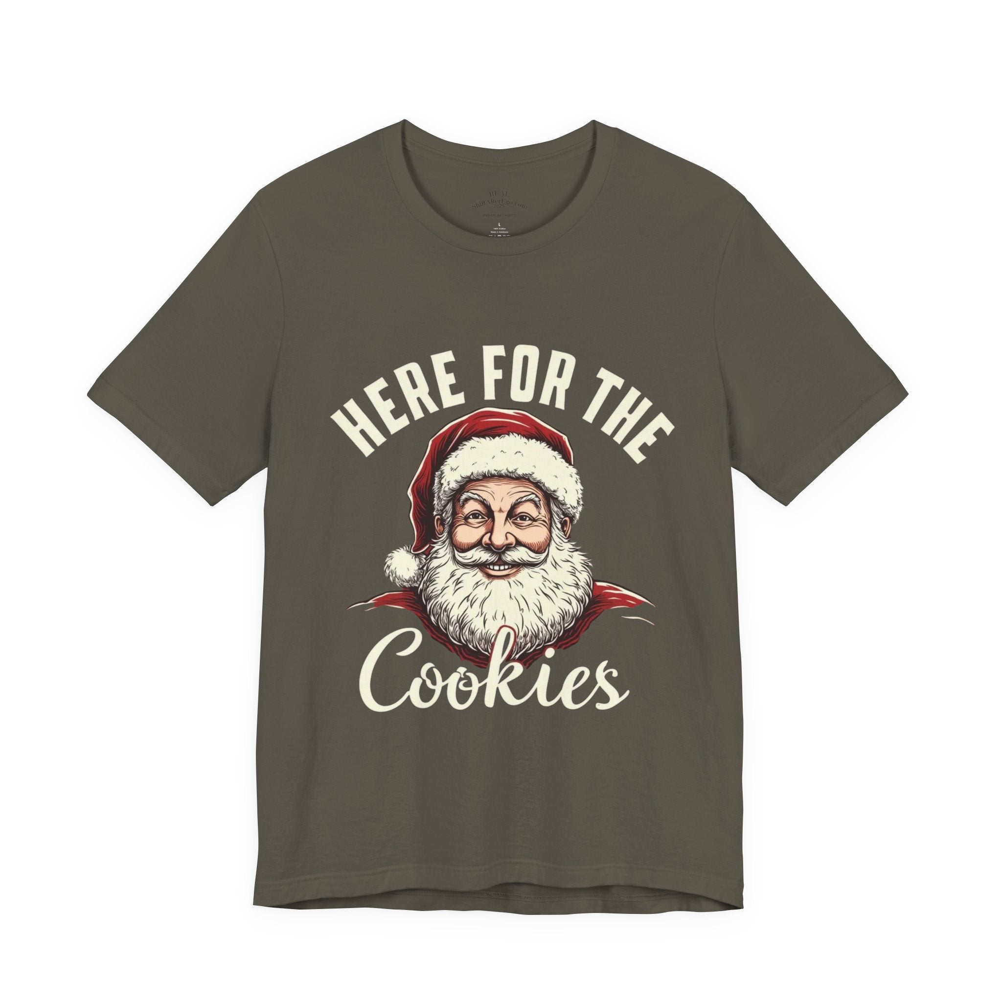Santa Here for the Cookies Tee
