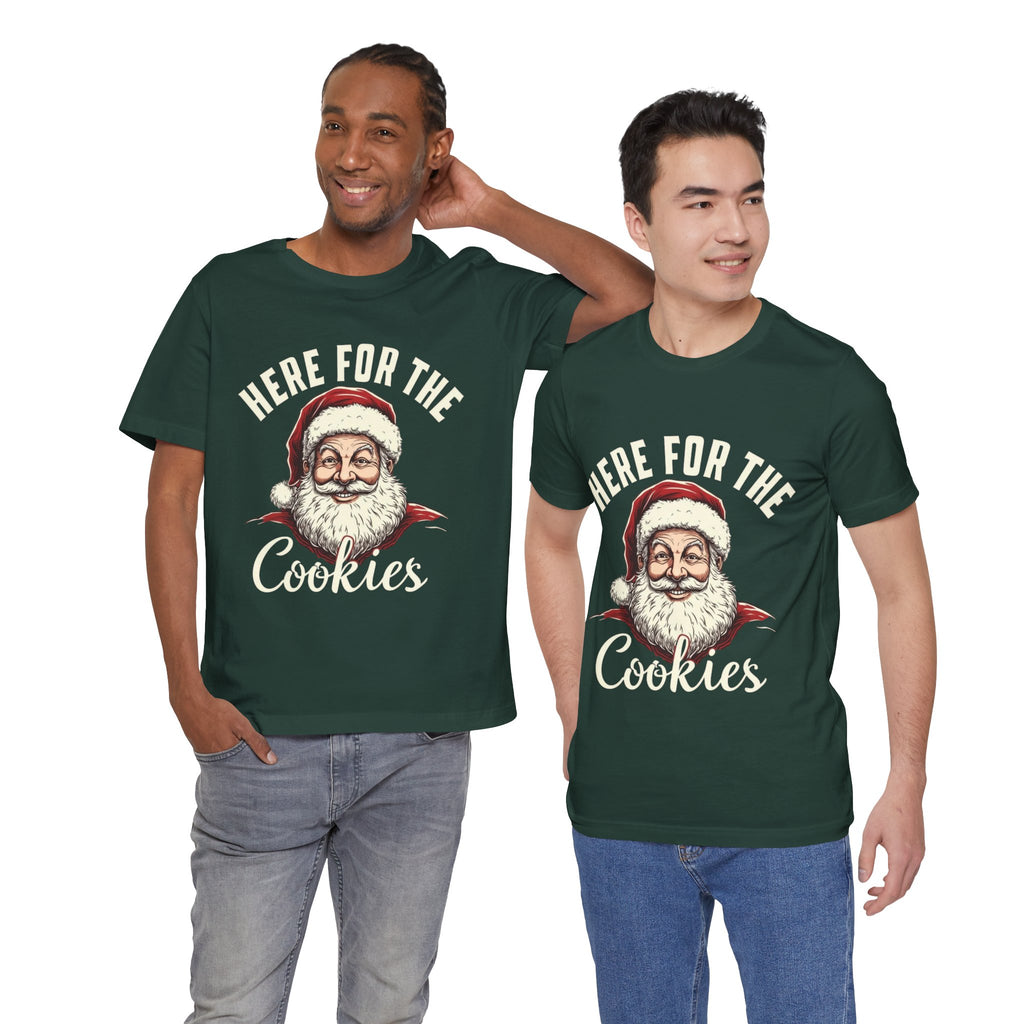 Santa Here for the Cookies Tee