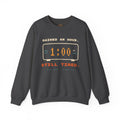 Crewneck Sweatshirt – "Gained an Hour 1:00 Still Tired" Graphic