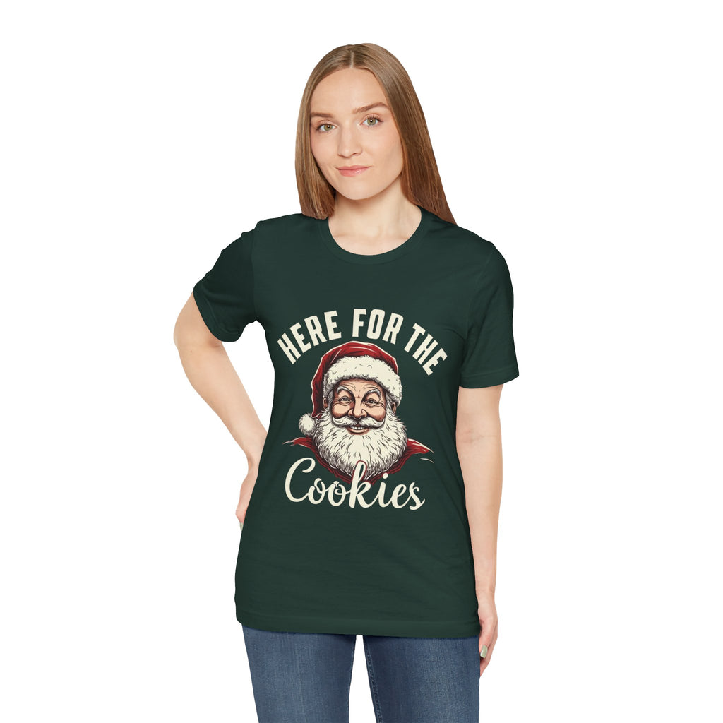 Santa Here for the Cookies Tee
