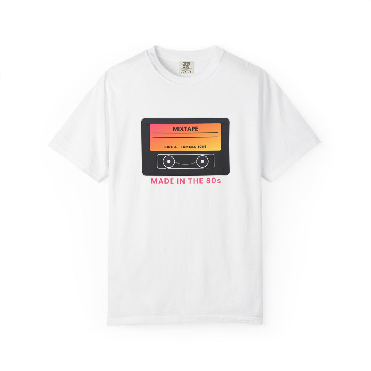 80s Mixtape T-Shirt — "Made in the 80s" Retro Cassette Tee