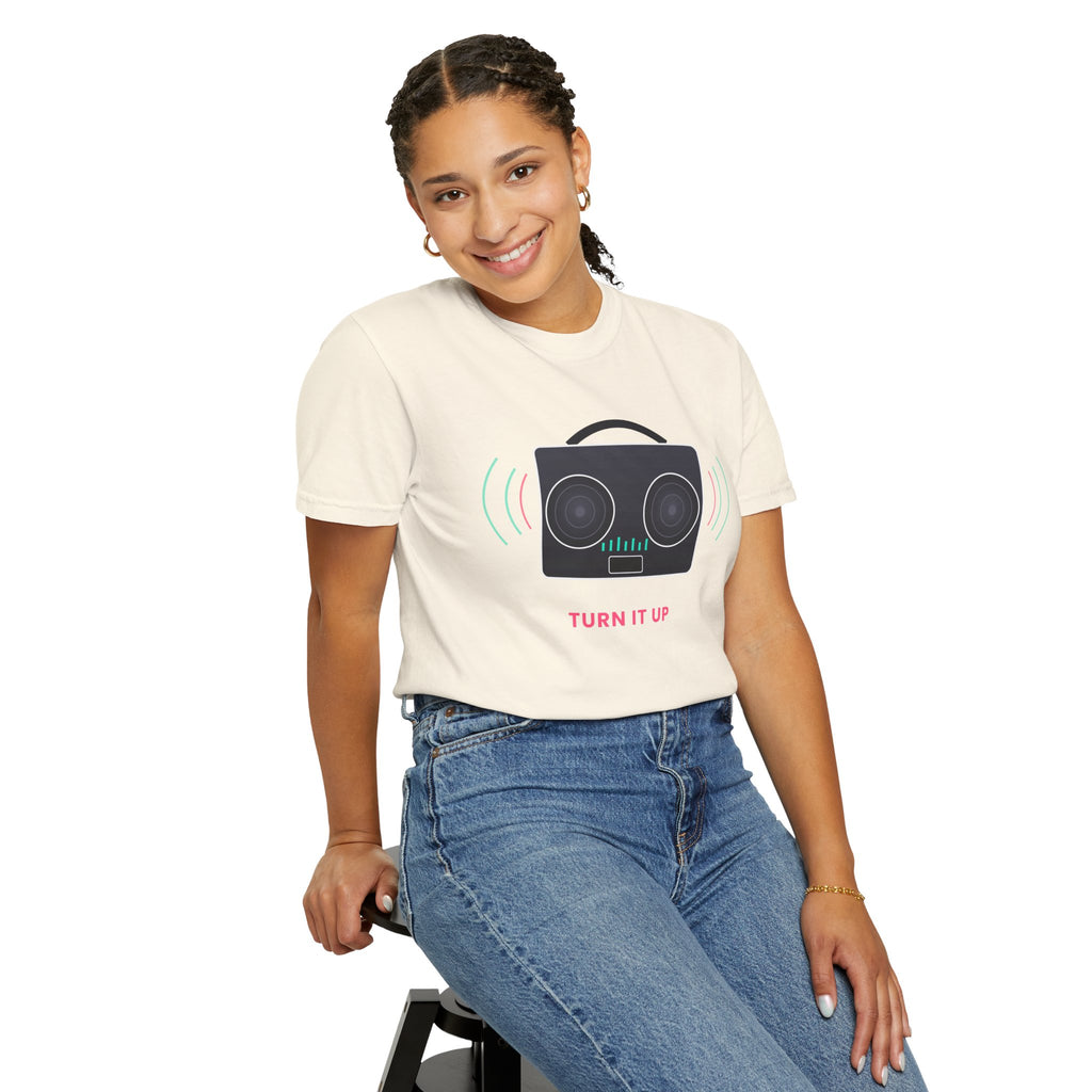 Boombox 'Turn It Up' T-Shirt