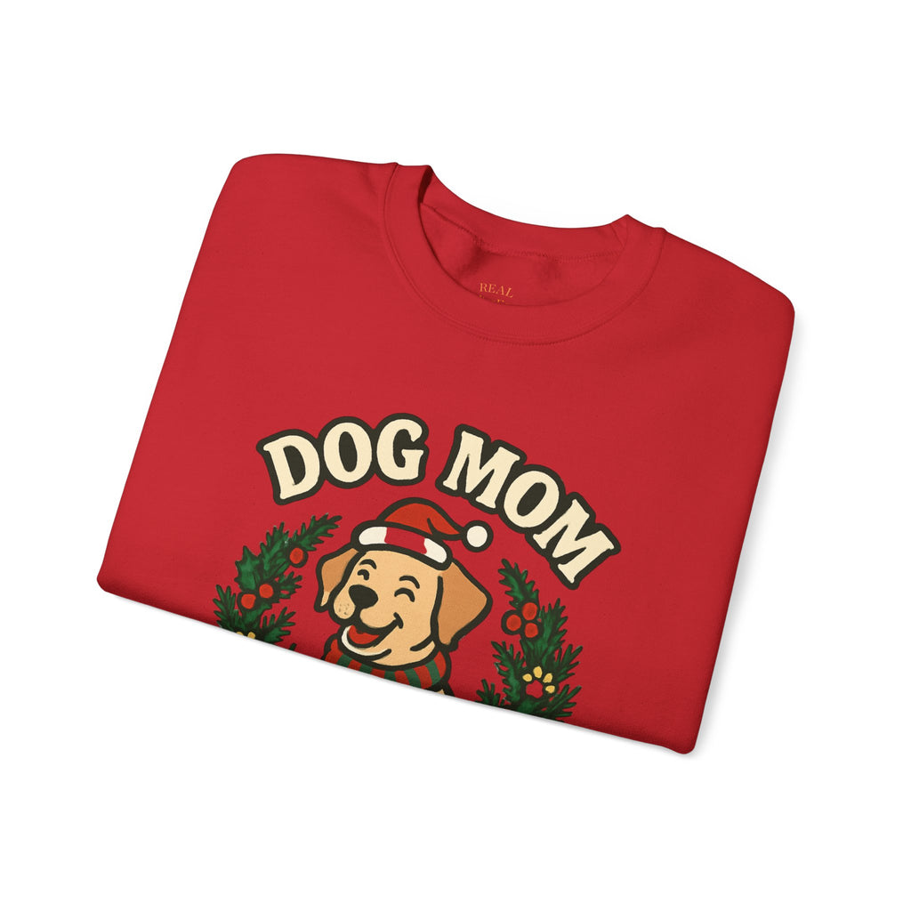 Dog Mom Sweatshirt — Merry Paw-mas Christmas Crewneck