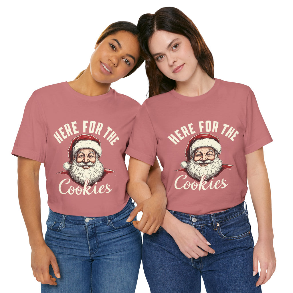 Santa Here for the Cookies Tee