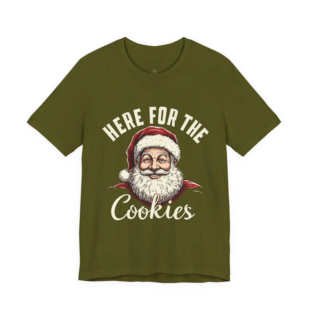 Santa Here for the Cookies Tee