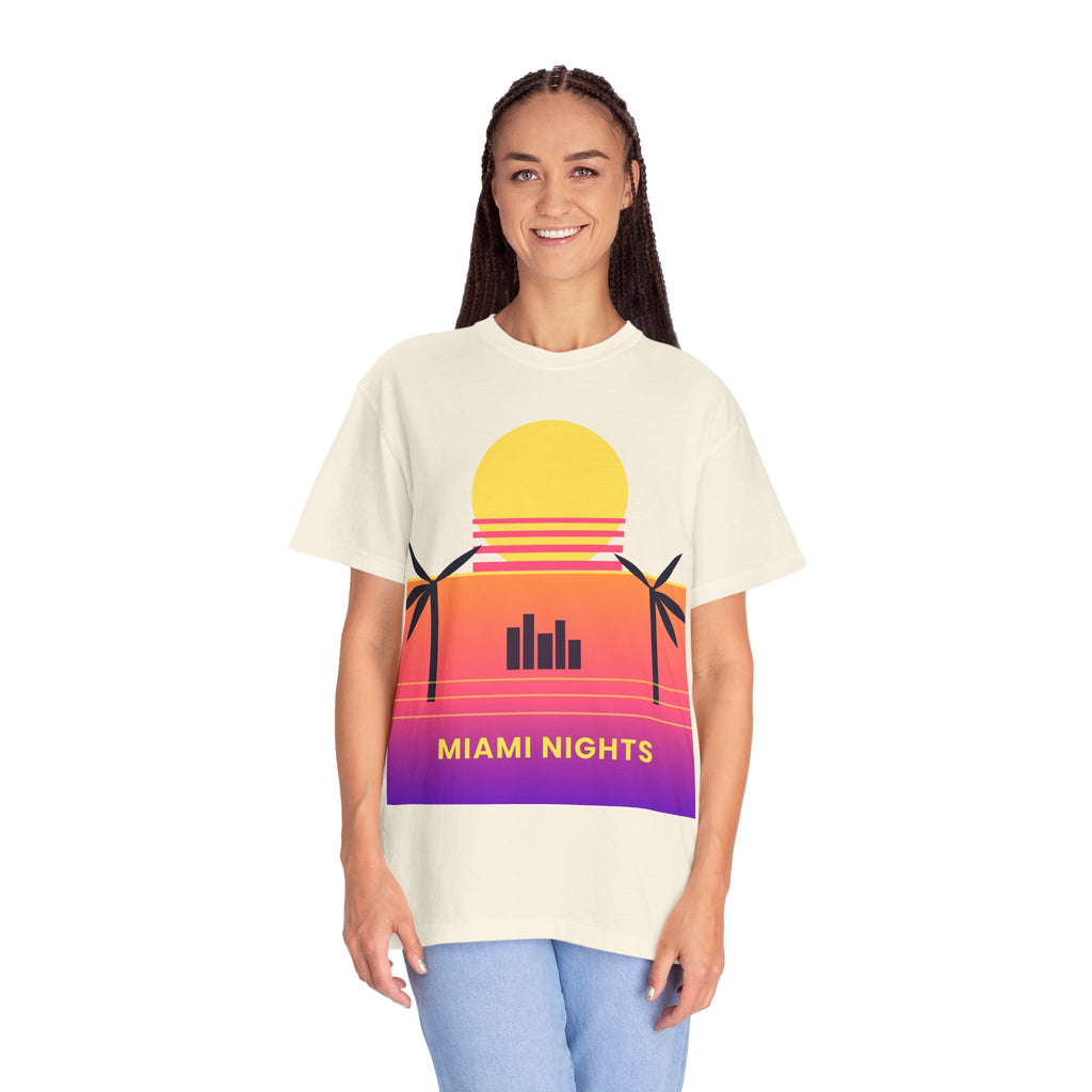 Miami Nights Sunset T-Shirt