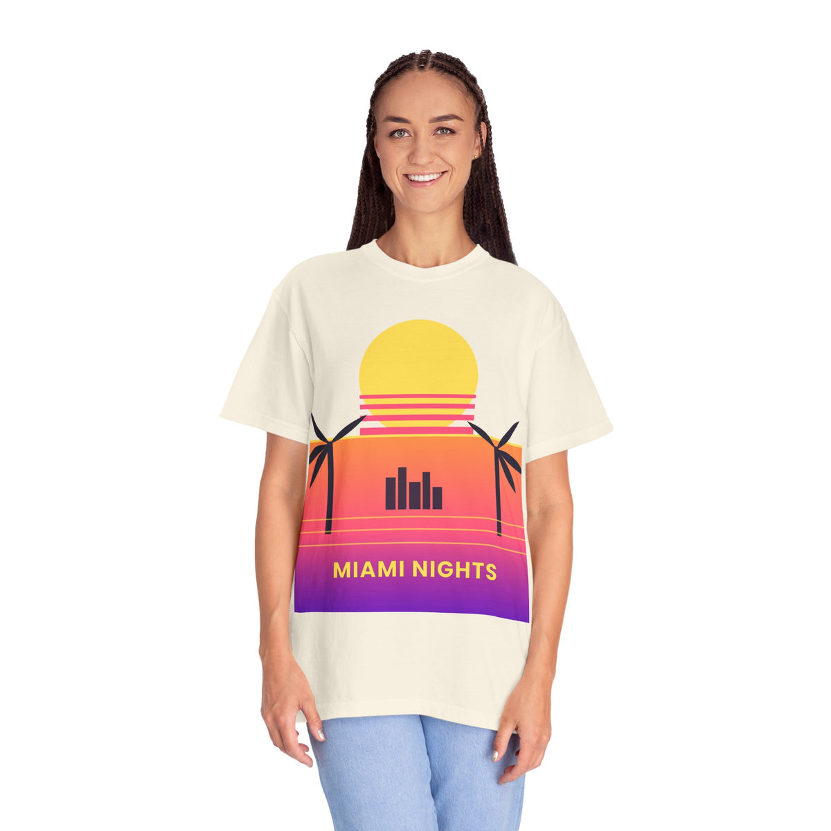 Miami Nights Sunset T-Shirt