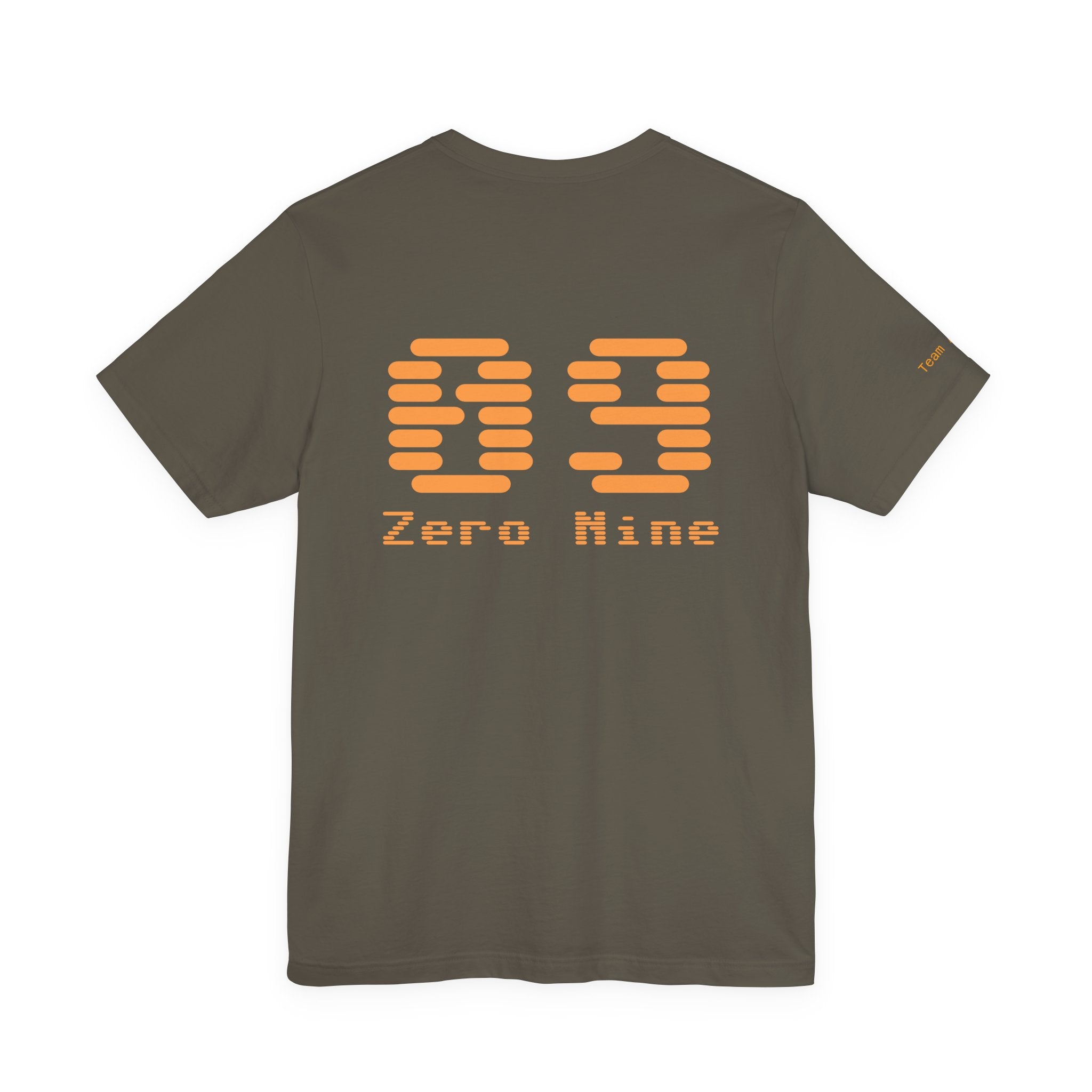 Retro Graphic Unisex Tee - 'Zero Nine' Design