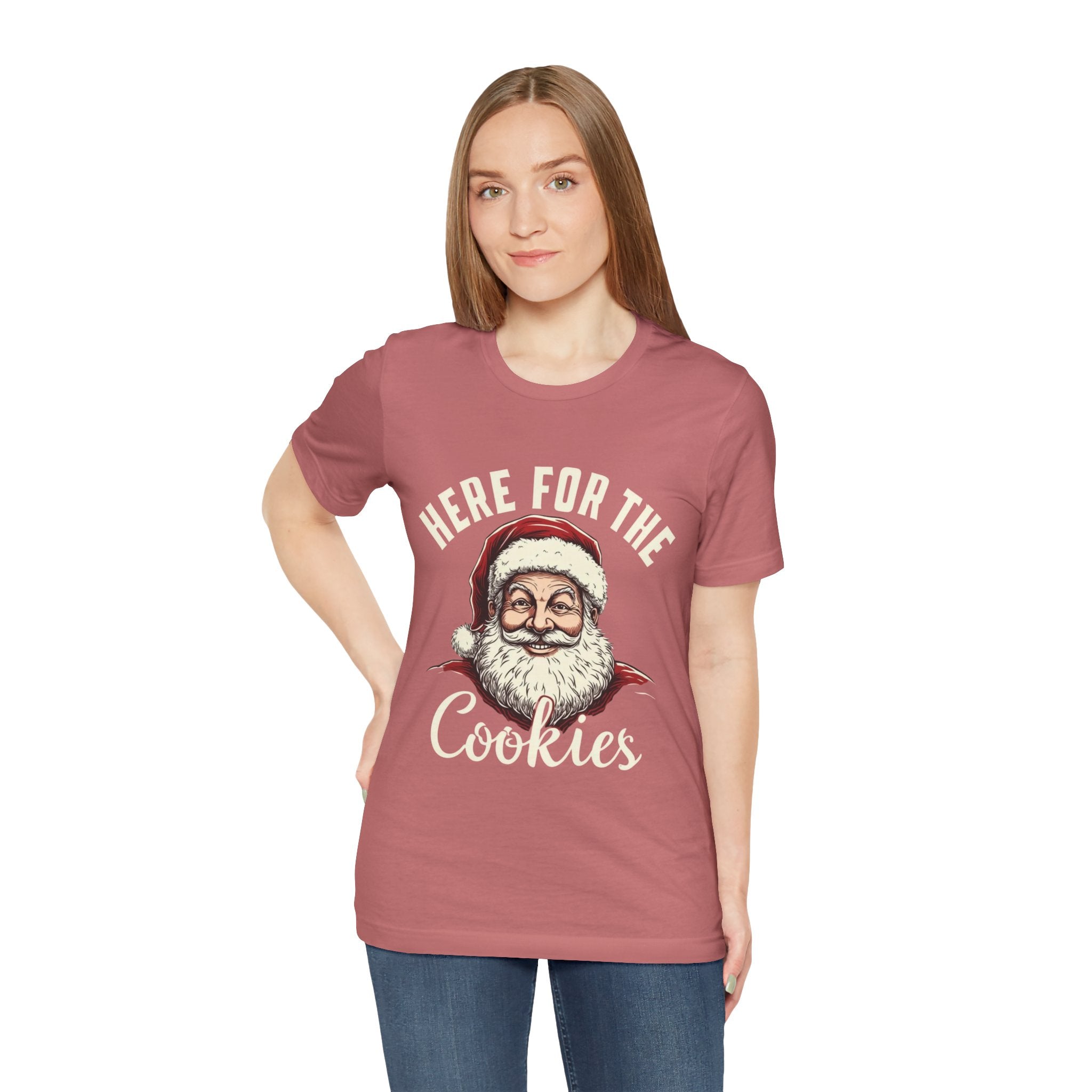 Santa Here for the Cookies Tee