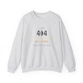 Plan Not Found Sweatshirt | 404 Five-Year Plan Retro Thanksgiving Crewneck