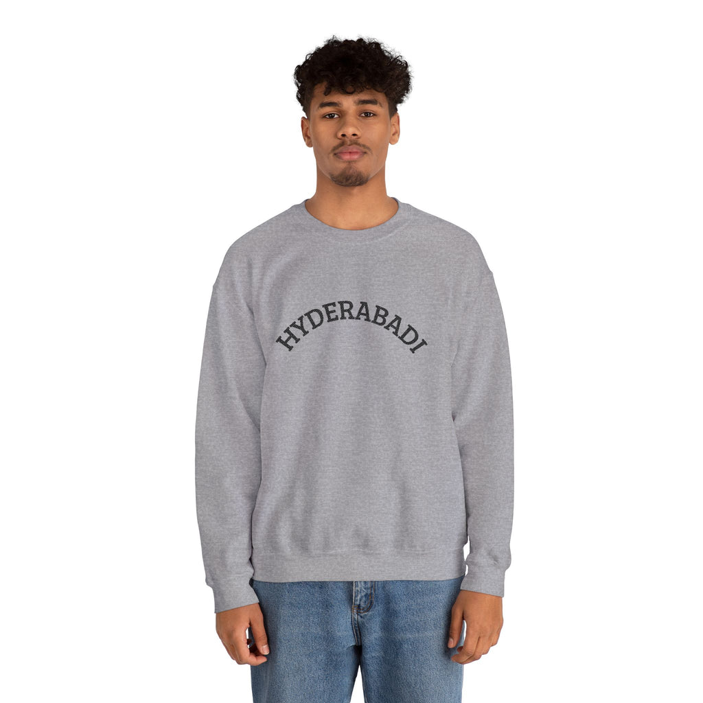 Hyderabadi Arch Logo Crewneck Sweatshirt