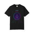 T-Shirt  'System Online' Retro Synthwave Circle Graphic Tee