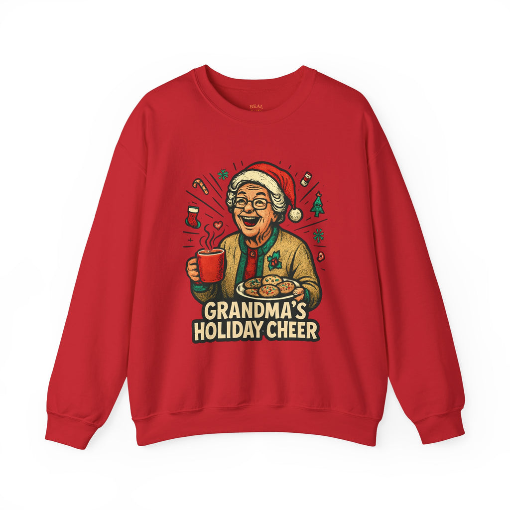 Grandma's Holiday Cheer Crewneck Sweatshirt