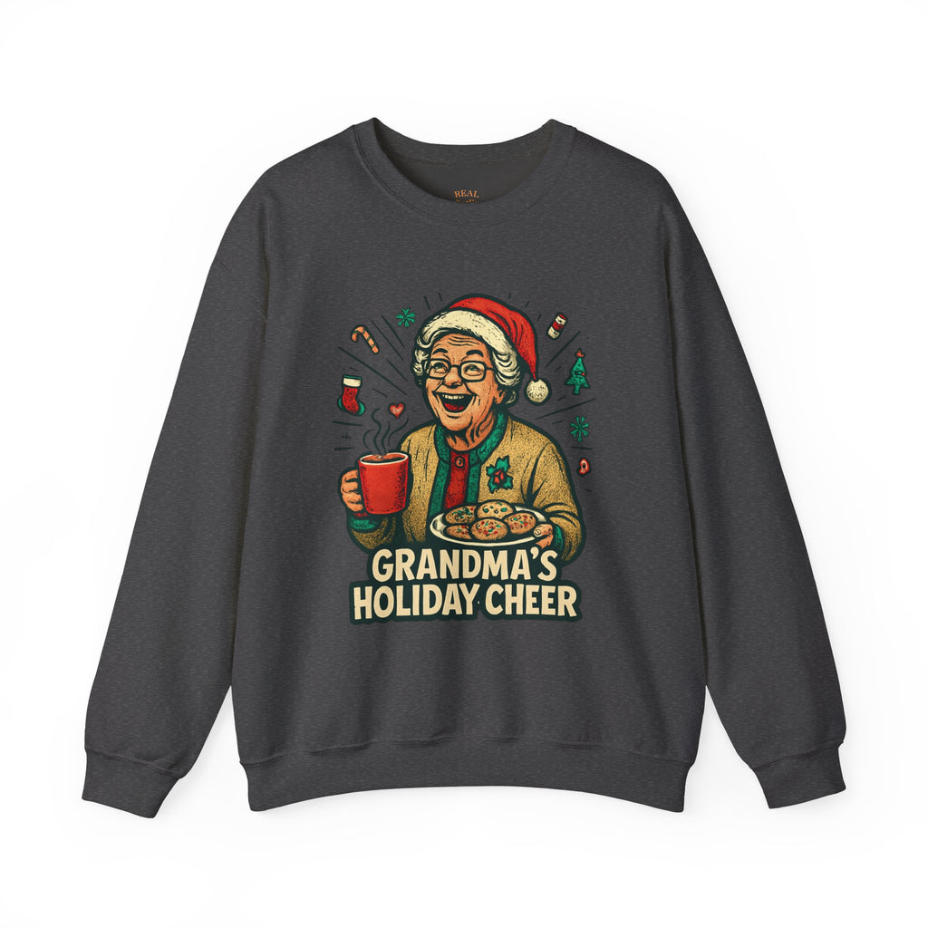 Grandma's Holiday Cheer Crewneck Sweatshirt