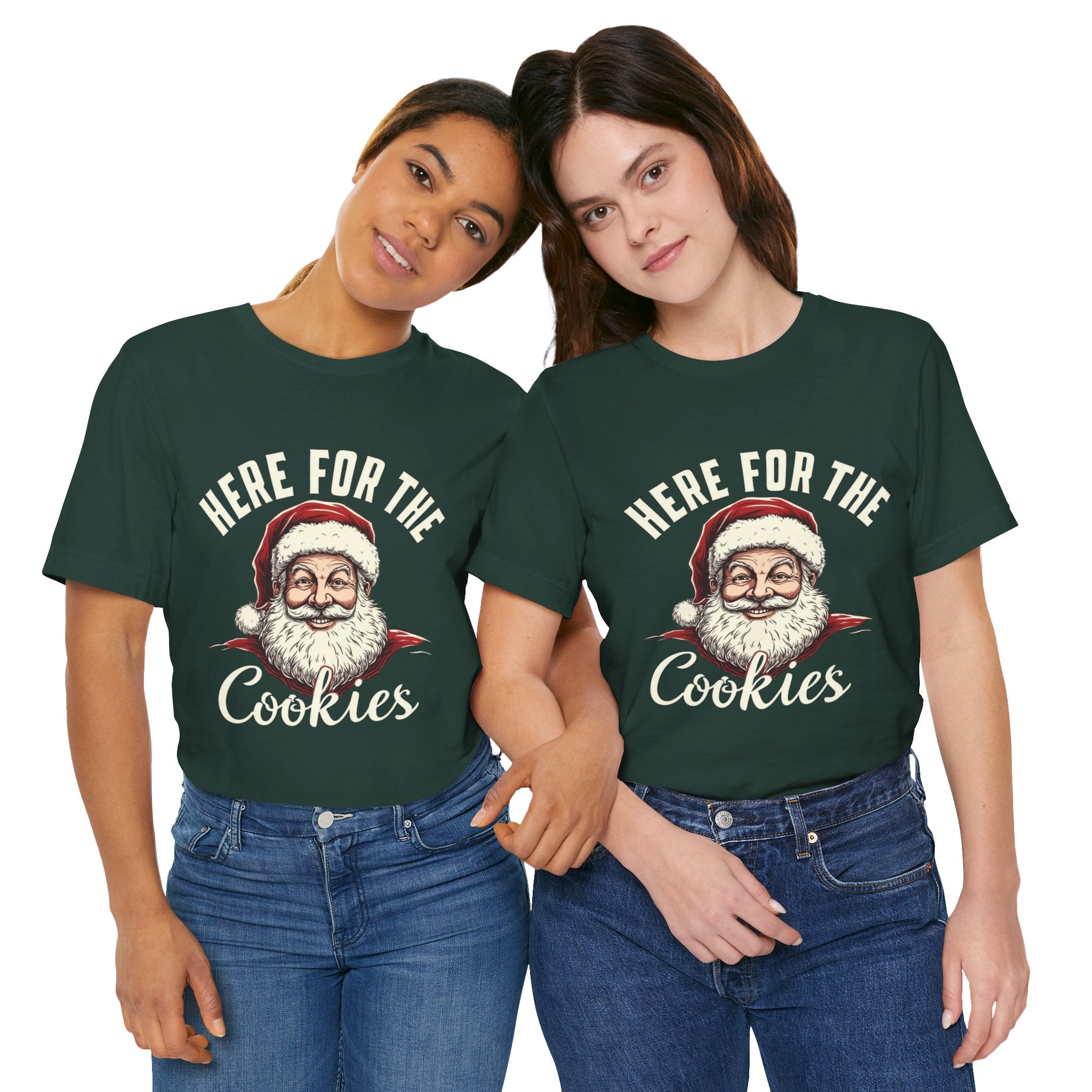 Santa Here for the Cookies Tee