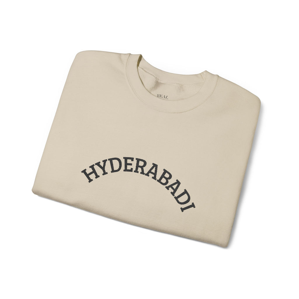 Hyderabadi Arch Logo Crewneck Sweatshirt