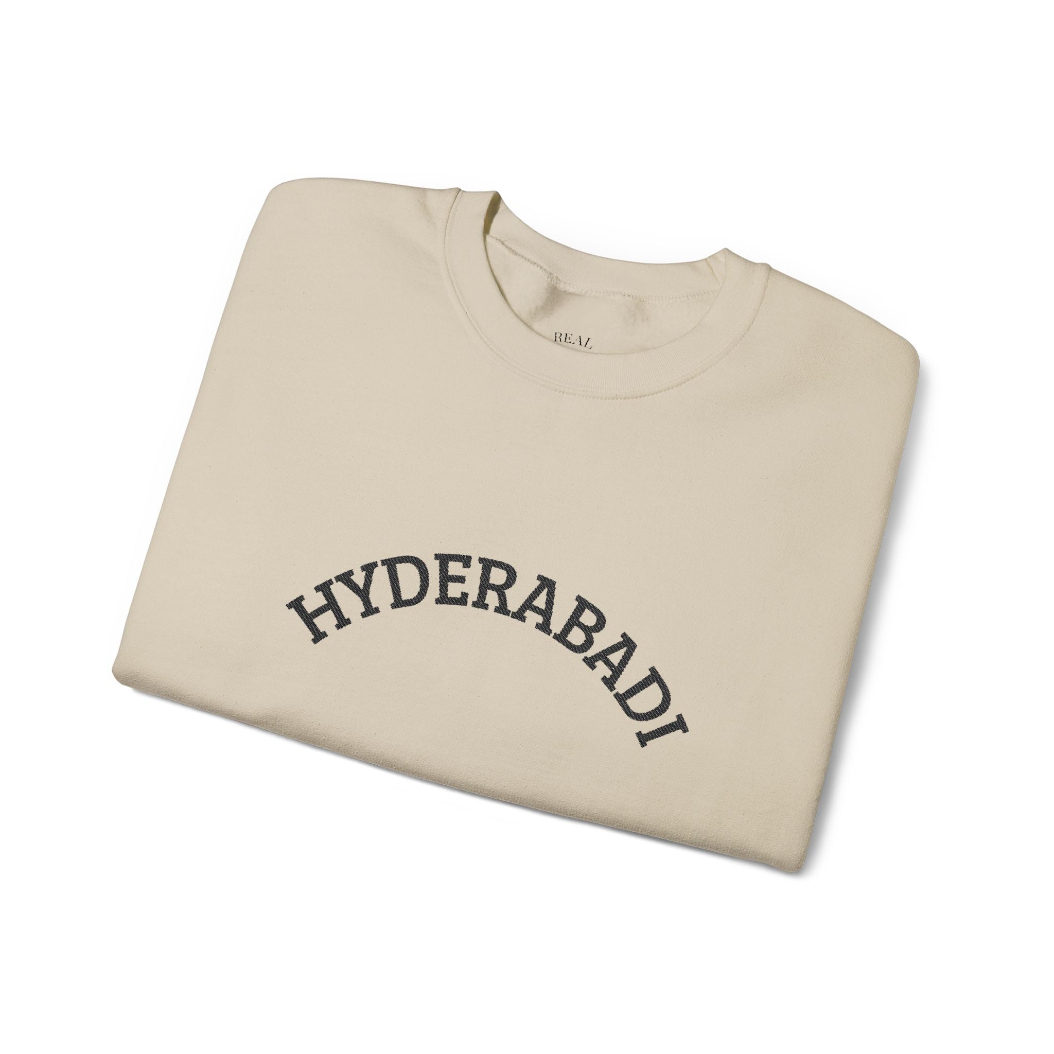 Hyderabadi Arch Logo Crewneck Sweatshirt