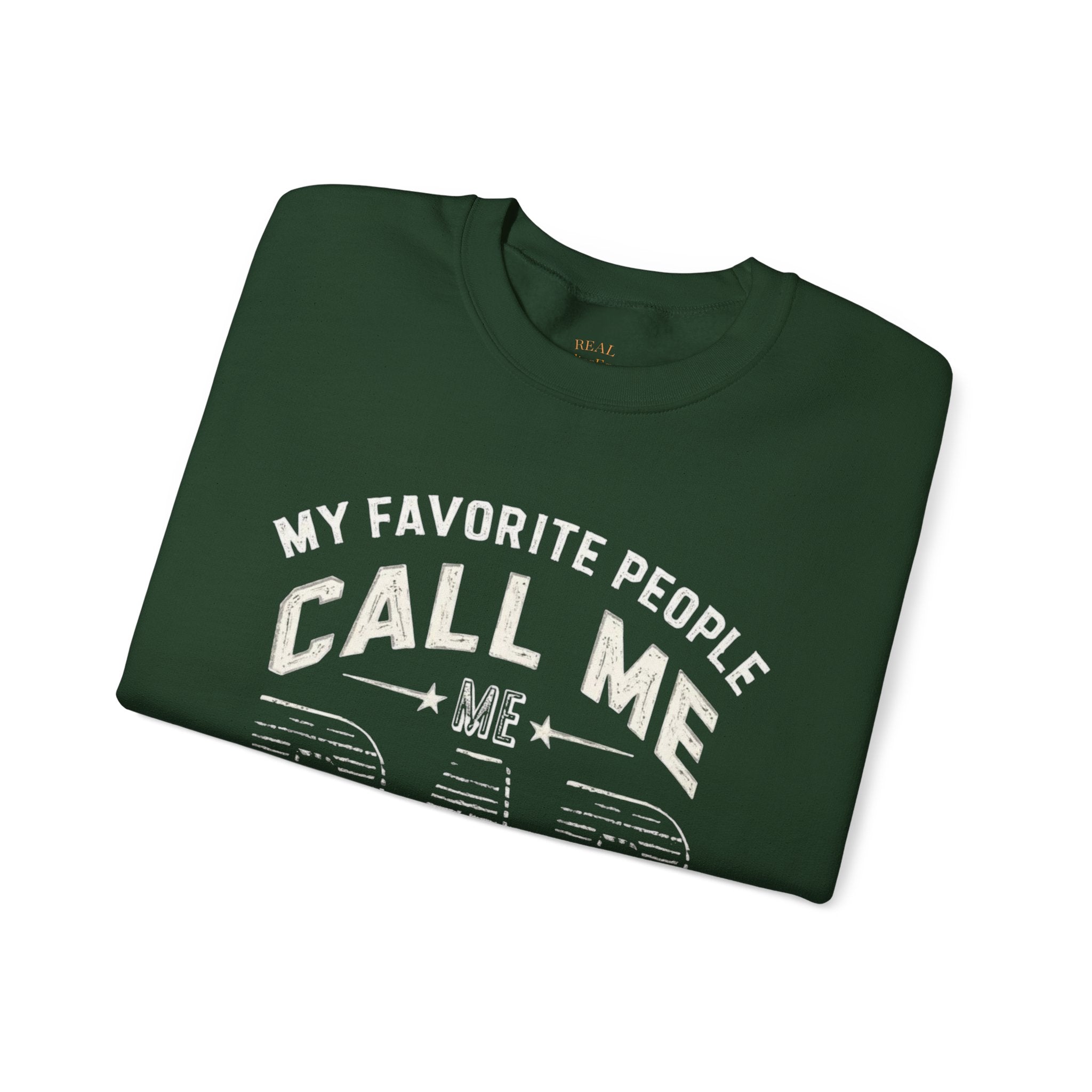 Cozy Call Me Crewneck Sweatshirt
