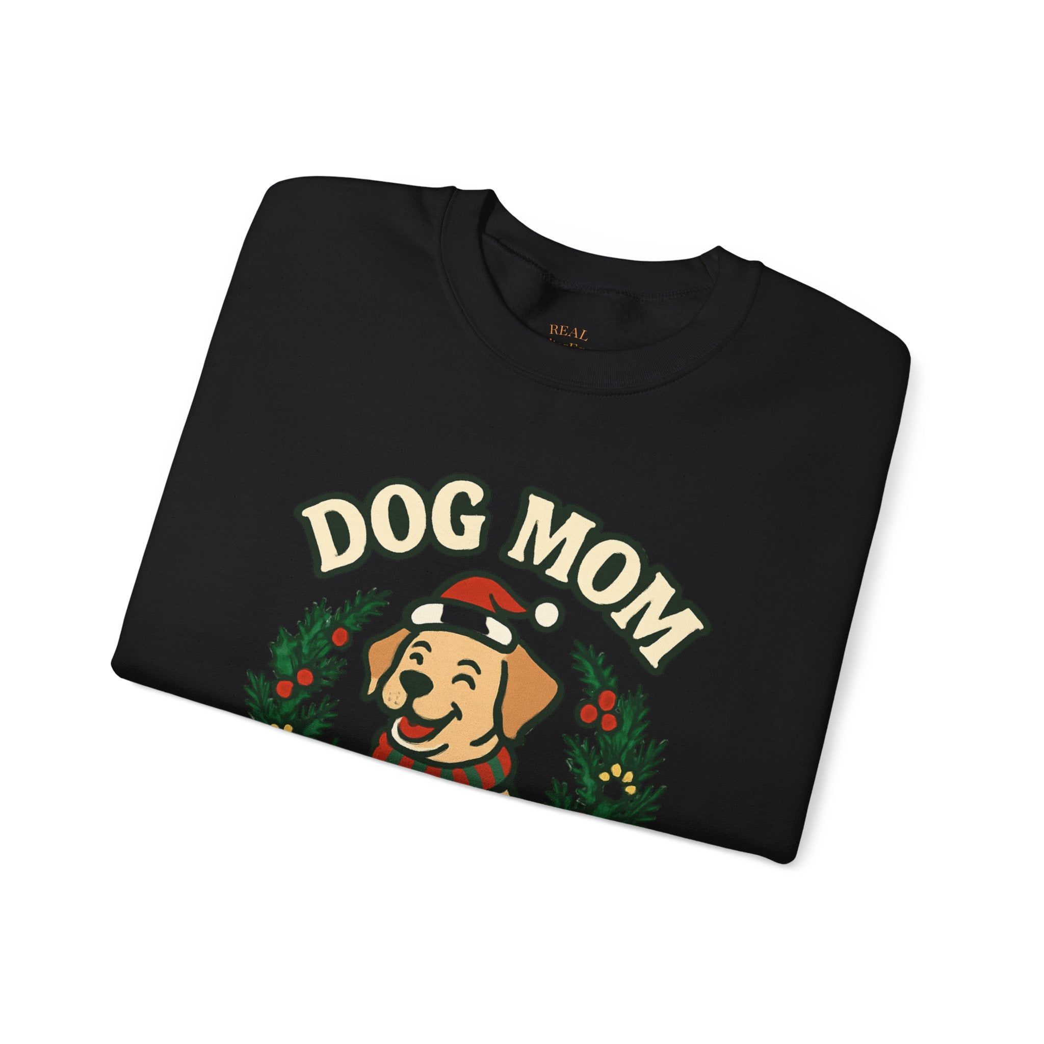 Dog Mom Sweatshirt — Merry Paw-mas Christmas Crewneck