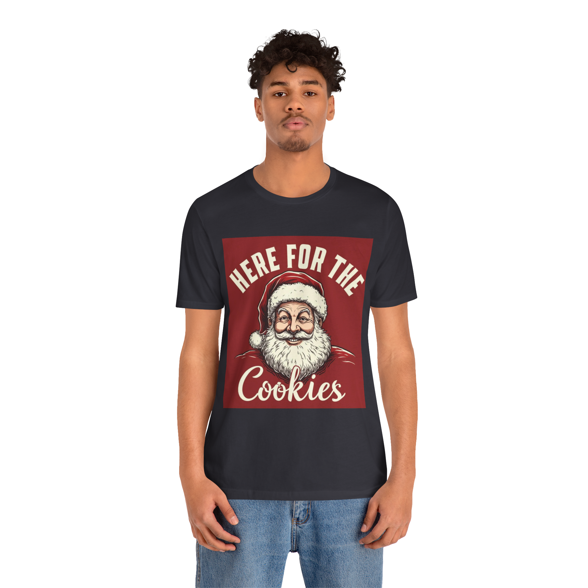 Santa Here for the Cookies Tee