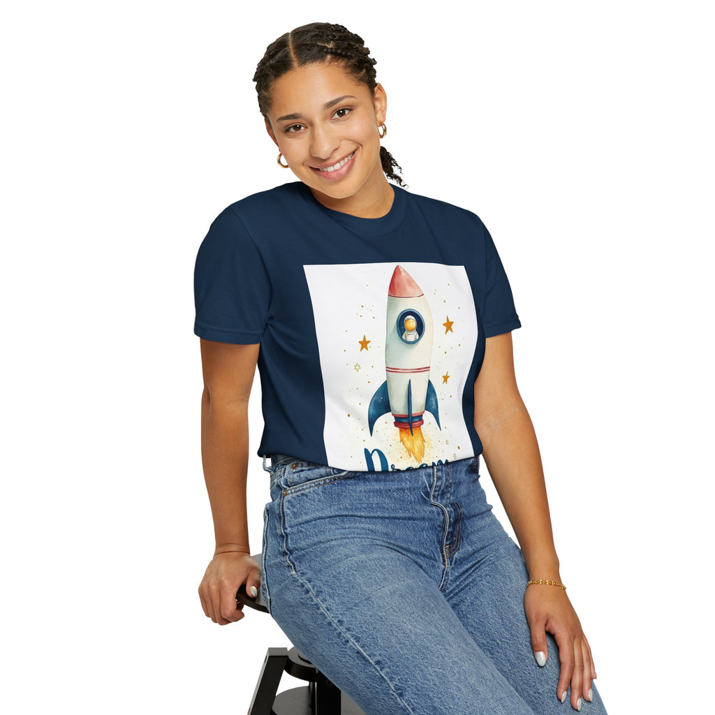 Dream More Unisex T-Shirt - Positive Vibes & Progress Motivational Tee
