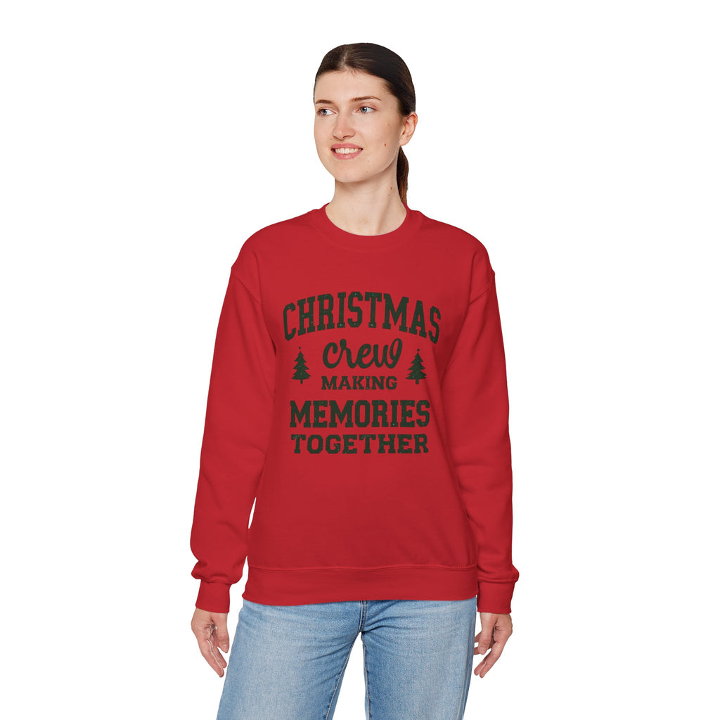 Christmas Crew Sweatshirt, Making Memories Together