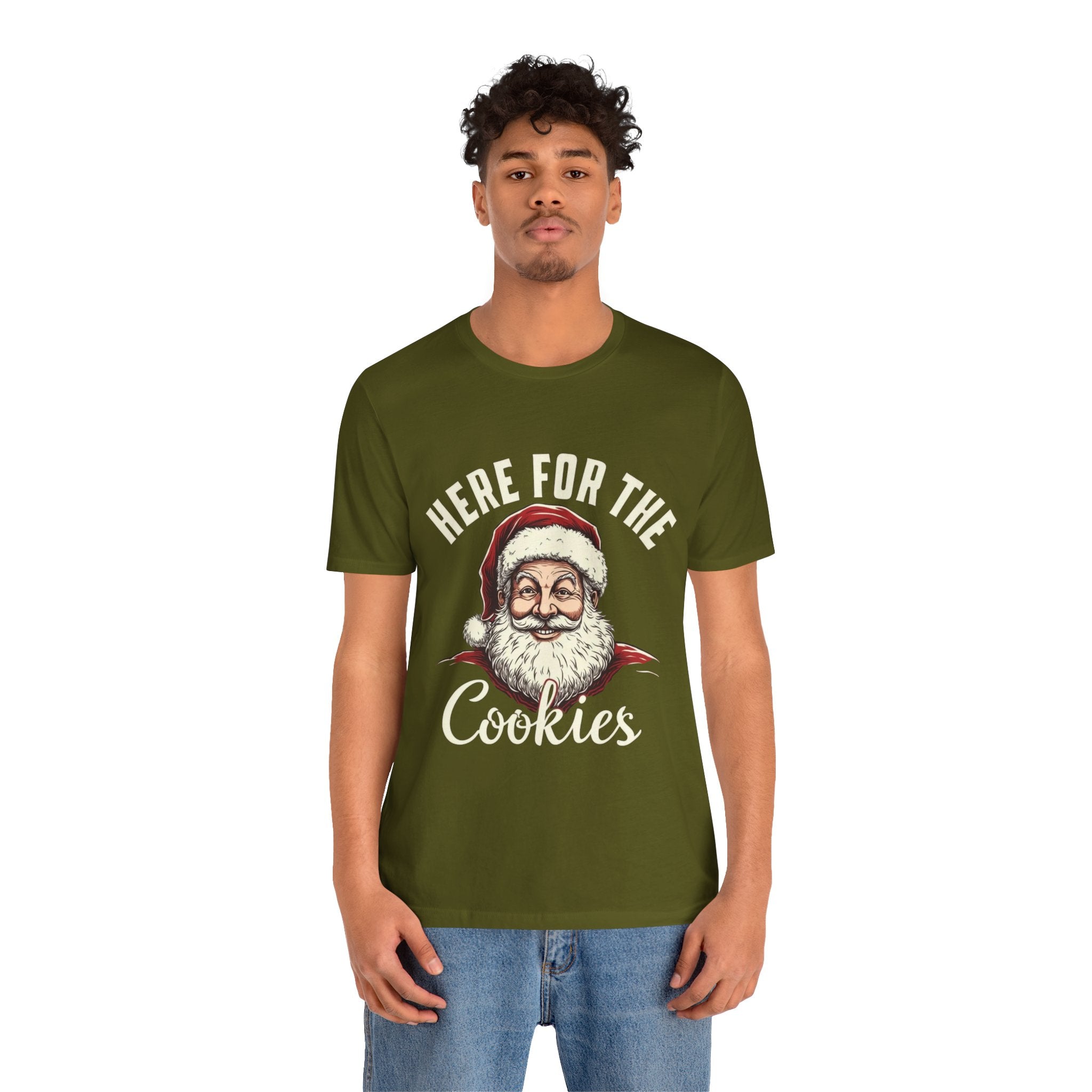 Santa Here for the Cookies Tee