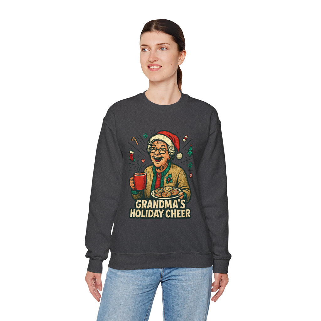 Grandma's Holiday Cheer Crewneck Sweatshirt